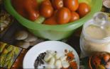 Lecho nga piper zile dhe domate për dimër, recetë klasike me foto