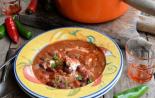 Supë me domate me fasule - Recetë Kreshmore me foto Recetë për supë me fasule dhe paste domate